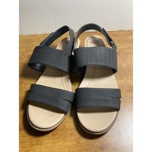 Dr. Scholl Scholl's Womens Size 9.5 Freeform Wedge Slingback Sandal Shoe